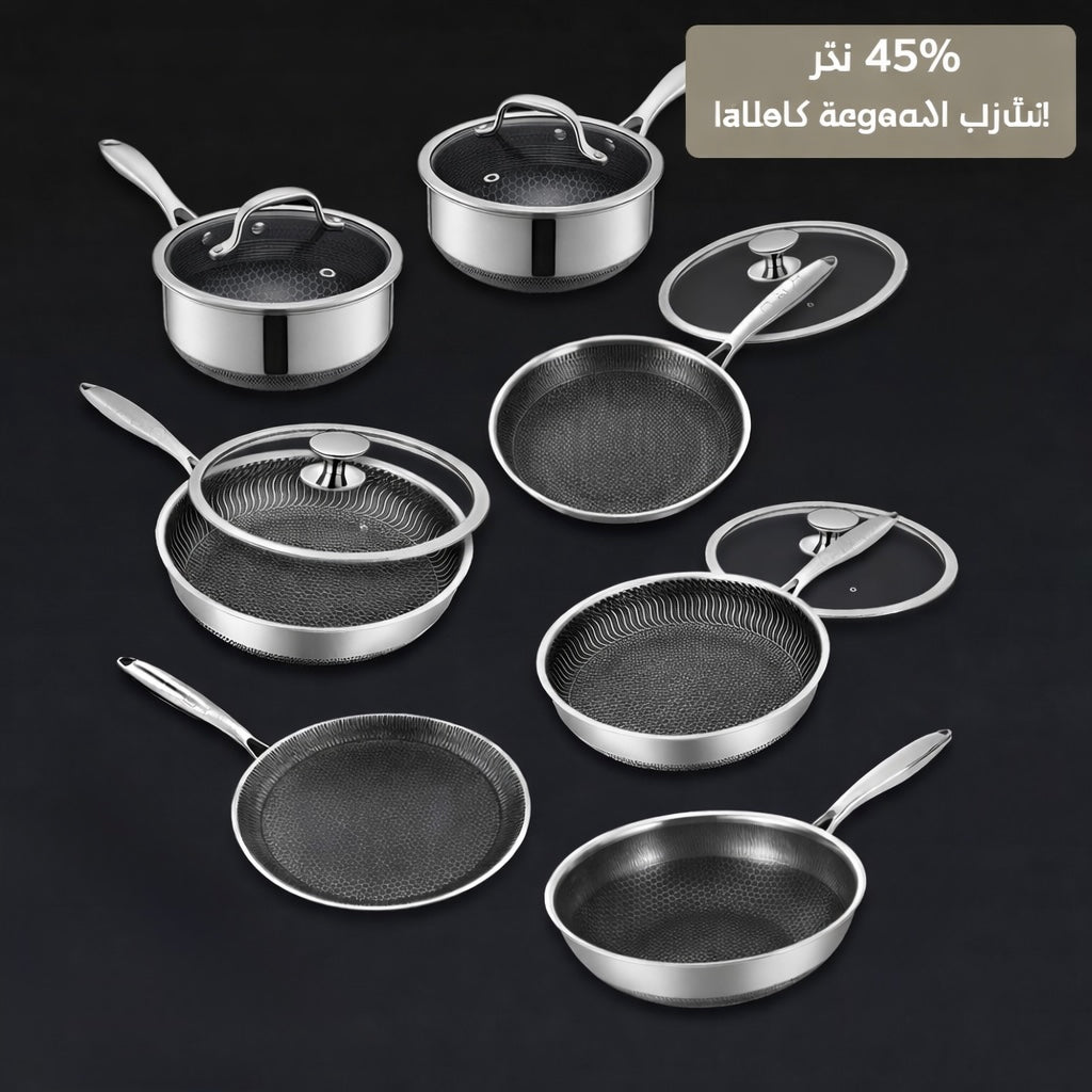 PureClad™ - مجموعة هجينة مكونة من 12 قطعة "الكل في واحد"